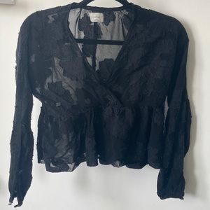 Wilfred black blouse